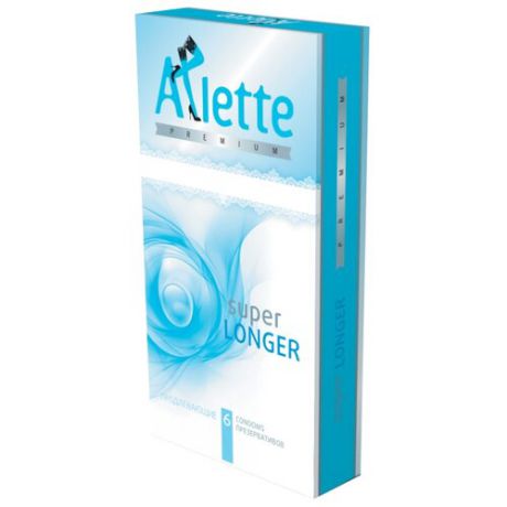Презервативы Arlette Premium Super Longer 6 шт.