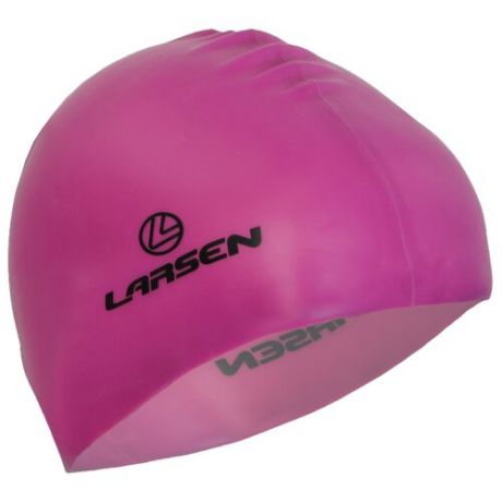 Шапочка для плавания Larsen LS78 фуксия