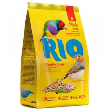 RIO корм Daily feed для экзотических птиц 1000 г