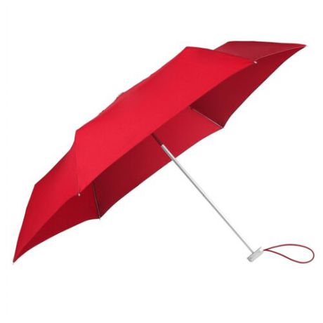 Зонт механика Samsonite Alu Drop S (6 спиц, маленькая ручка) красный