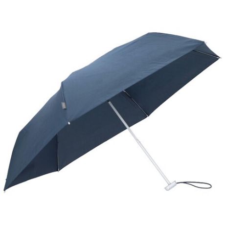 Зонт механика Samsonite Alu Drop S (6 спиц, маленькая ручка) синий