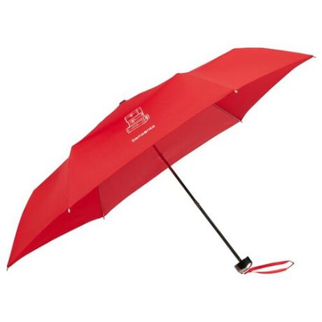 Зонт механика Samsonite Karissa Umbrellas (6 спиц, маленькая ручка) красный