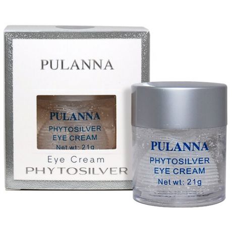 PULANNA Крем для век с серебром Phytosilver Eye Cream 21 г