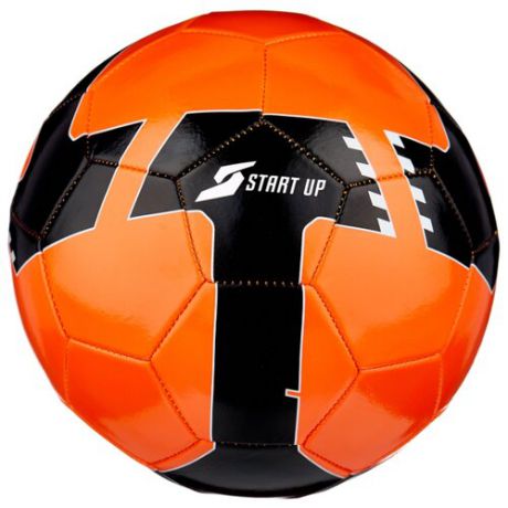 Футбольный мяч START UP E5120 оранжевый/черный