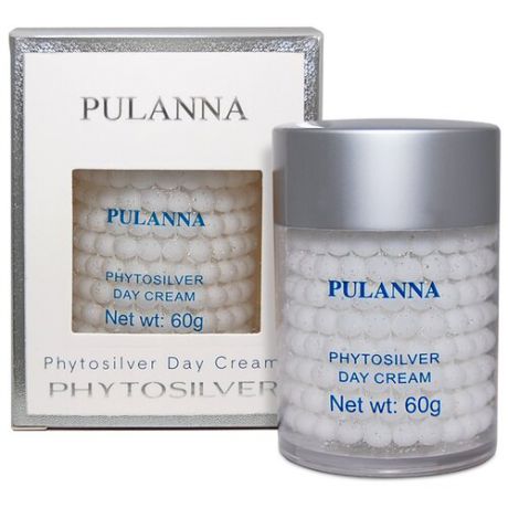 PULANNA Phytosilver Day Cream Дневной крем для лица с серебром, 60 г