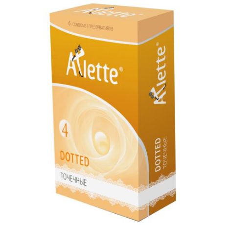 Презервативы Arlette Dotted 6 шт.