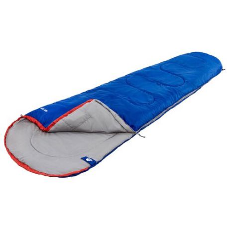 Спальный мешок TREK PLANET Easy Trek синий с левой стороны