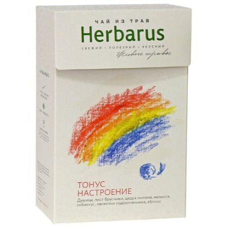Чай травяной Herbarus Тонус-настроение, 50 г
