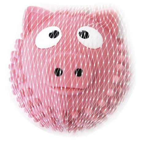 Игрушка для ванной Играем вместе Мячик-свинка (LX-SB03) розовый