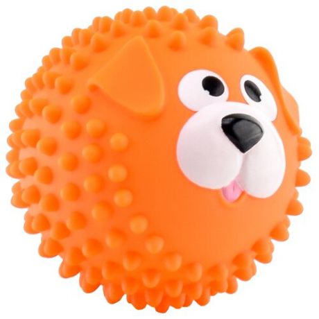 Игрушка для ванной Играем вместе Мячик-собака (LX-SB10) оранжевый