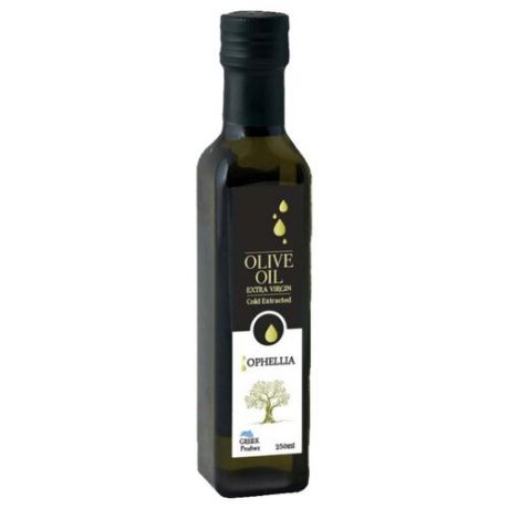 Ophellia Масло оливковое Extra Virgin, стеклянная бутылка 0.25 л