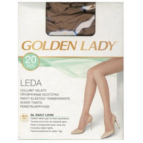 Колготки Golden Lady Leda 20 den, размер 2-S, nero