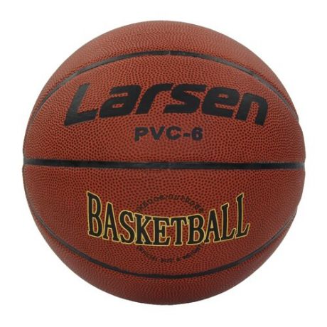 Баскетбольный мяч Larsen PVC6, р. 6 коричневый