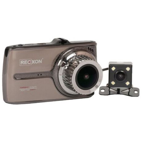 Видеорегистратор RECXON QX-5, 2 камеры серый