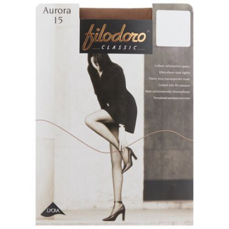 Колготки Filodoro Classic Aurora 15 den, размер 2-S, glace