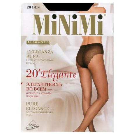 Колготки MiNiMi Elegante 20 den, размер 4-L, caramello