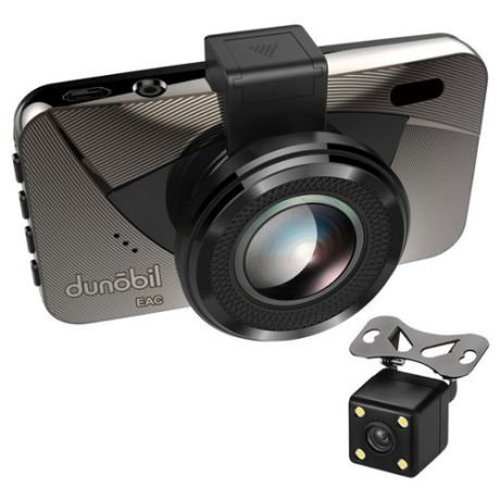 Видеорегистратор Dunobil Ensis Duo, 2 камеры платина