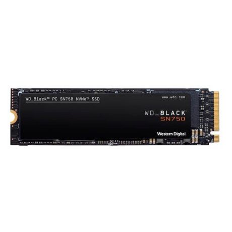 Твердотельный накопитель Western Digital WD Black SN750 500 GB (WDS500G3X0C) черный