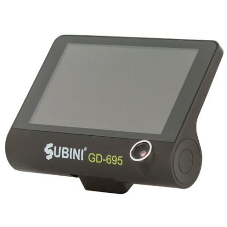 Видеорегистратор Subini GD-695RU, 3 камеры черный