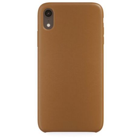Чехол uBear Capital Leather для Apple iPhone Xr brown