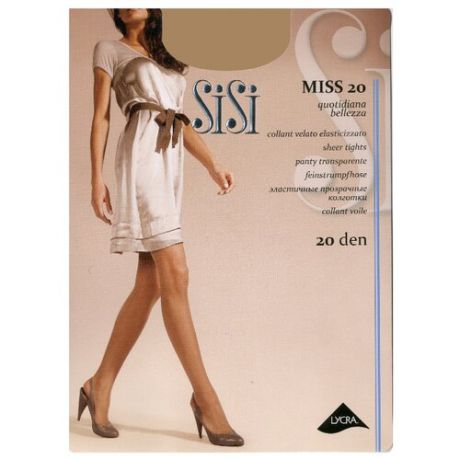 Колготки Sisi Miss 20 den, размер 3-M, nero