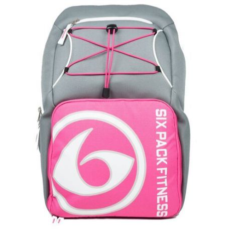 Six Pack Fitness Рюкзак Pursuit Backpack 300 серый/розовый/белый 35 л