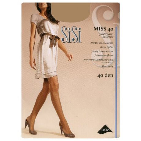 Колготки Sisi Miss 40 den, размер 3-M, grafite