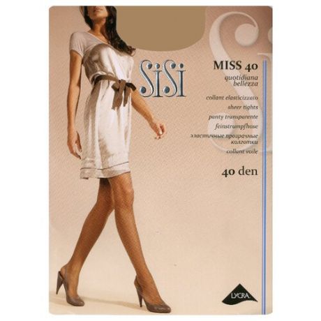 Колготки Sisi Miss 40 den, размер 2-S, naturelle