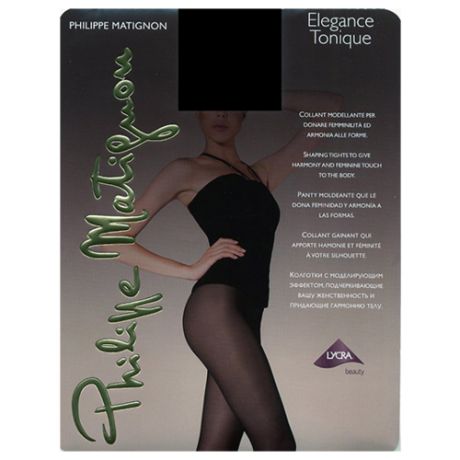 Колготки Philippe Matignon Elegance Tonique 30 den, размер 3-M, nero