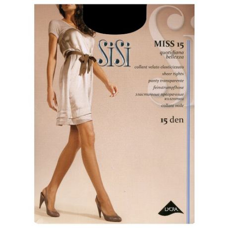 Колготки Sisi Miss 15 den, размер 5-MAXI XL, daino