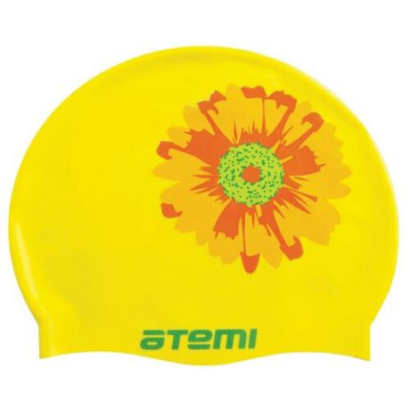 Шапочка для плавания ATEMI PSC415 желтый