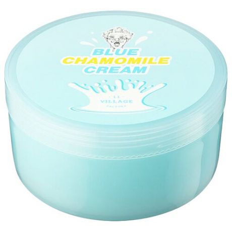 Village 11 Factory Blue Сhamomile Cream Успокаивающий гель-крем для лица, 300 мл