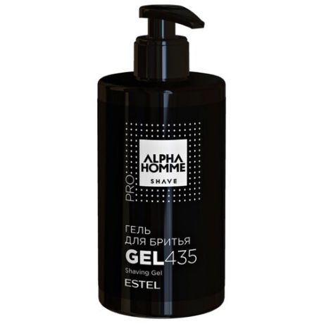 Гель для бритья Alpha Homme Pro Shave Estel Professional, 435 мл
