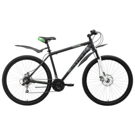 Горный (MTB) велосипед STARK Tank 29.1 D (2019) черный/серый/зеленый 22" (требует финальной сборки)