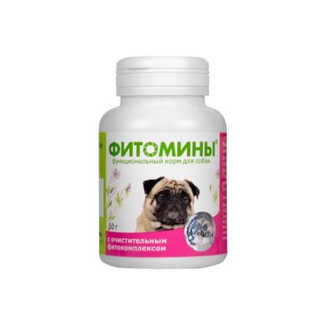 Витамины VEDA Фитомины с очистительным фитокомплексом для собак 50 г