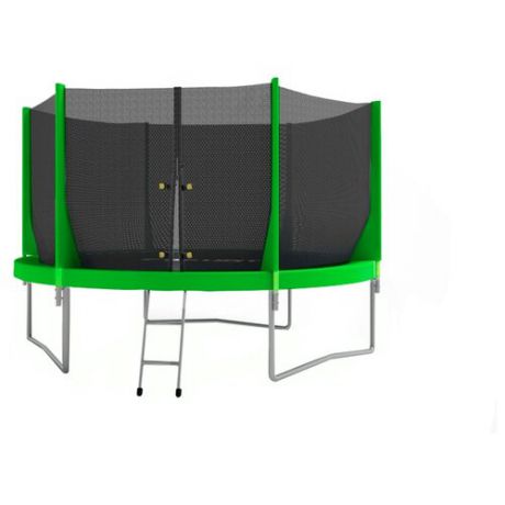 Каркасный батут Optifit Jump 6ft 183х183х215 см зеленый