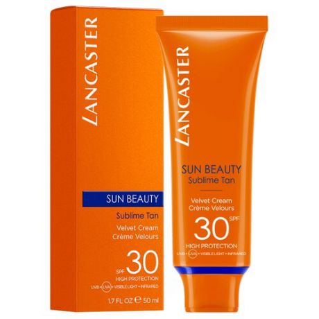 Крем для защиты от солнца Lancaster Sun Beauty Velvet Touch Cream Сияющий загар, SPF 30, 50 мл