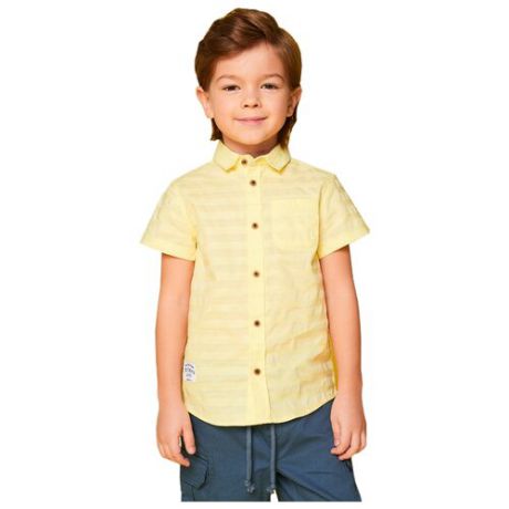 Рубашка INFUNT размер 116, желтый