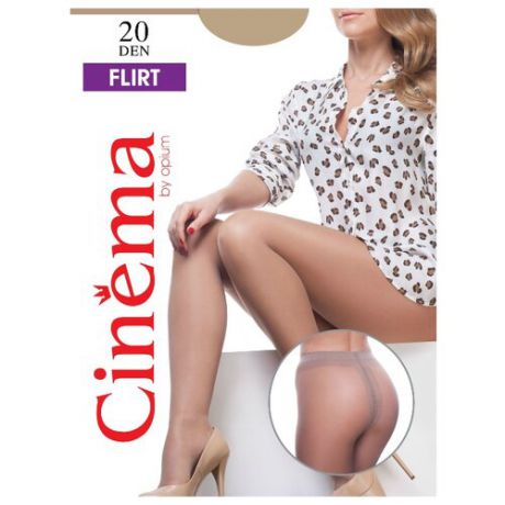 Колготки Opium Cinema Flirt 20 den, размер 3-M, naturel