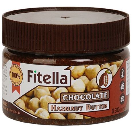 Fitella Паста фундучная с какао, 230 г