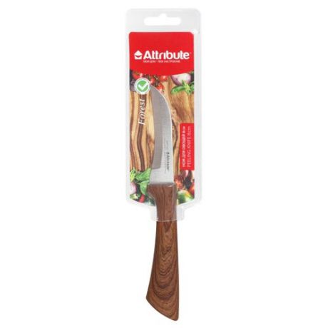 Attribute Нож для овощей Forest 8 см коричневый