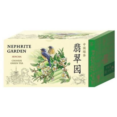 Чай зеленый Green Panda Нефритовый сад в пакетиках, 25 шт.
