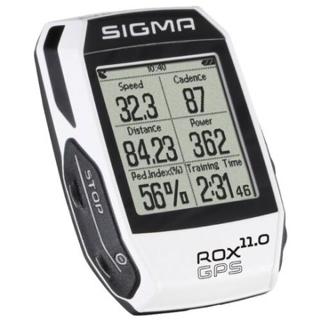 Велокомпьютер SIGMA ROX 11.0 GPS SET, белый