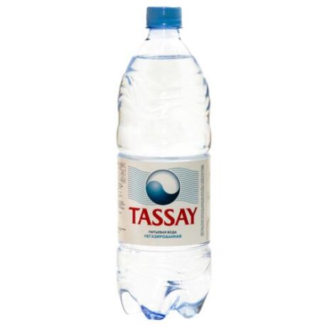 Вода питьевая Tassay негазированная, пластик, 1 л