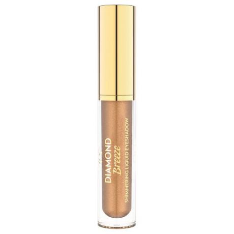 Golden Rose Тени для век Diamond Breeze Shimmering Liquid Eyeshadow 02 iconic bronze