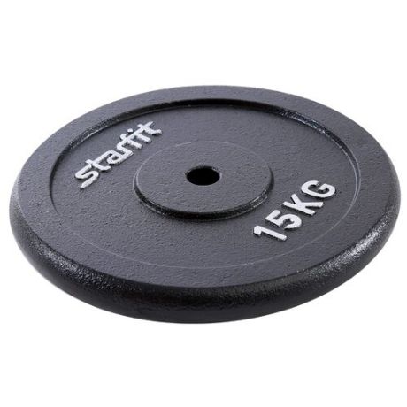 Диск Starfit BB-204 15 кг черный