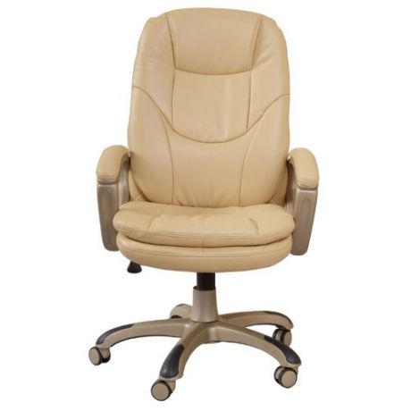 Компьютерное кресло Бюрократ CH-868AXSN для руководителя, обивка: искусственная кожа, цвет: beige