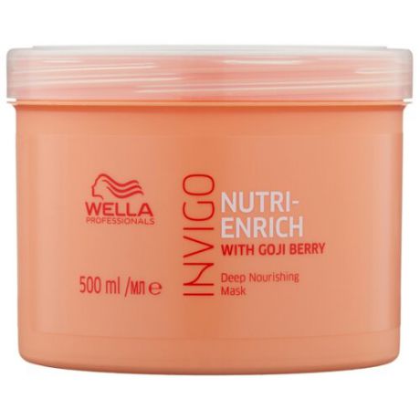 Wella Professionals INVIGO NUTRI-ENRICH Питательная маска-уход для волос, 500 мл