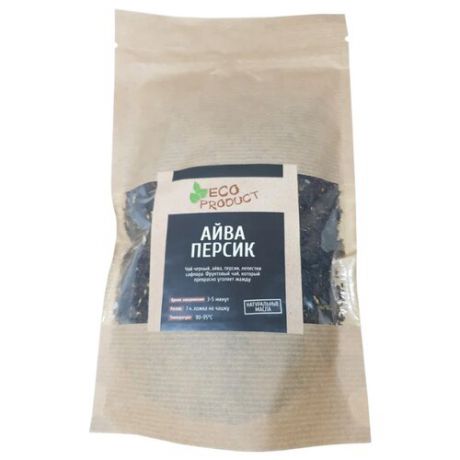 Чай черный Aroma Айва персик, 100 г