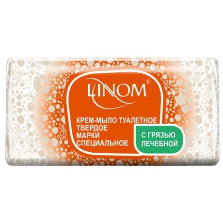 Крем-мыло кусковое Linom специальное с грязью лечебной, 140 г